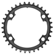 Absolute Black ROUND 110/4 BCD 2X,  for all Shimano cranks