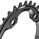 Absolute Black OVAL XT M8000/MT700 chainring for Shimano HG+ 12spd