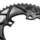 Absolute Black ROUND 110/4 BCD 2X,  for all Shimano cranks
