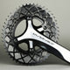 Absolute Black 110/4 BCD 2X Chainring D-A 9000, ULT 6800, 5800