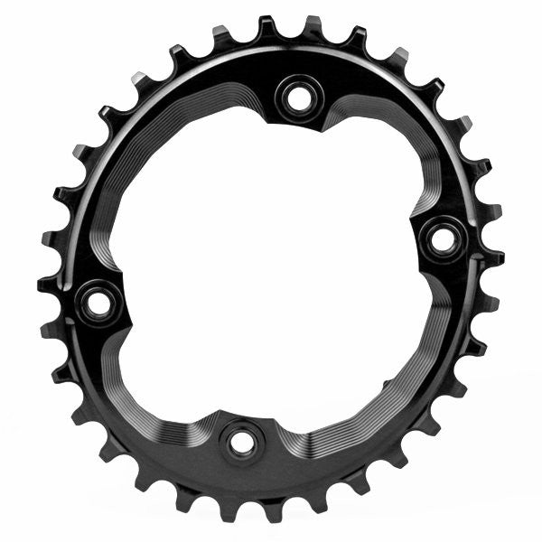 Absolute Black OVAL XTR M9000 assymetrical chainring N/W