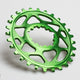 Absolute Black OVAL Sram Direct Mount GXP chainring N/W