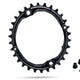 Absolute Black OVAL 104BCD Chainring N/W