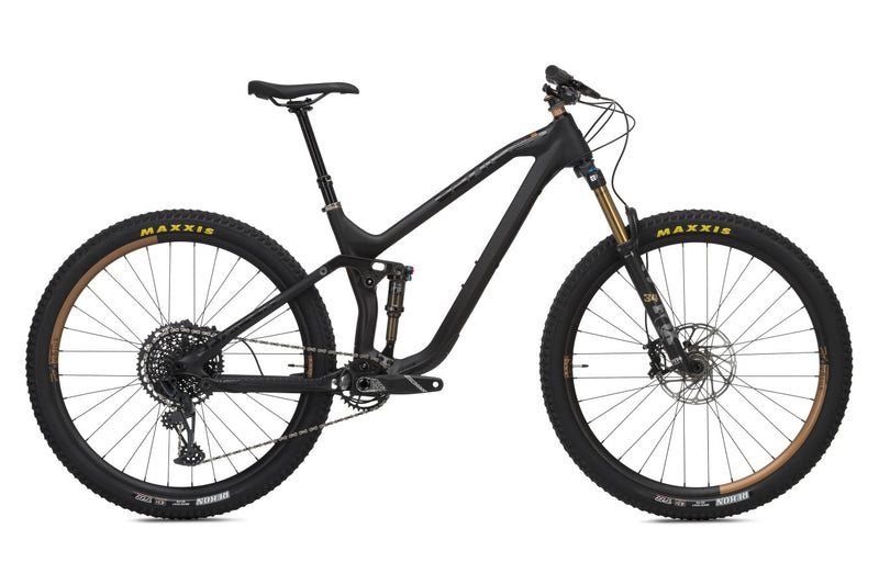 NS Define 130 black mountain bike side view