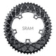 Absolute Black OVAL 110BCD 5 holes, 2x chainring for SRAM cranks