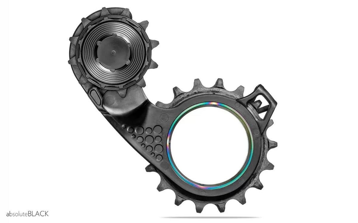HOLLOWCAGE® SHIMANO 8150 CARBON CERAMIC OVERSIZED DERAILLEUR PULLEY CAGE