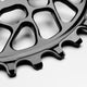 Absolute Black Round Sram Direct Mount SUPER BOOST - flat  chainring (0mm offset)