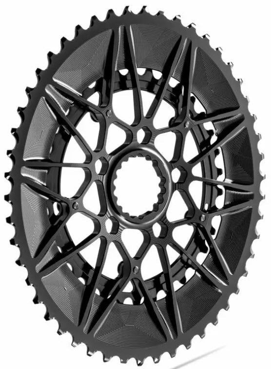 Absolute Black OVAL SpideRing Direct mount for CANNONDALE