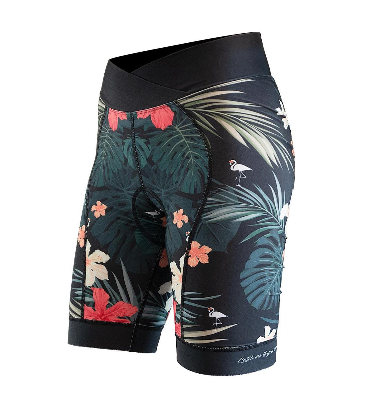 DHarco Womens Padded Party Pants | Hawaiian Flamingo