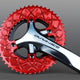 Absolute Black 110/4 BCD 2X Chainring D-A 9000, ULT 6800, 5800