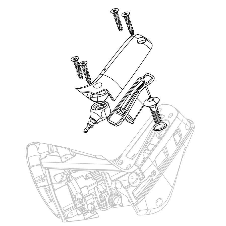 SRAM Hydro R Rr Res Cap Brake Lever Parts and Accessories