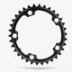 Absolute Black OVAL 110BCD 5 trous, 2X plateau (pas pour Sram) 