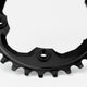 Absolute Black OVAL XTR M9000 assymetrical chainring N/W