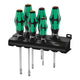 Wera 334/6 Kraftform Screwdrivers