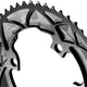 Absolute Black ROUND 110/4 BCD 2X,  for all Shimano cranks