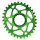 Absolute Black OVAL RaceFace Cinch Direct Mount chainring - Green