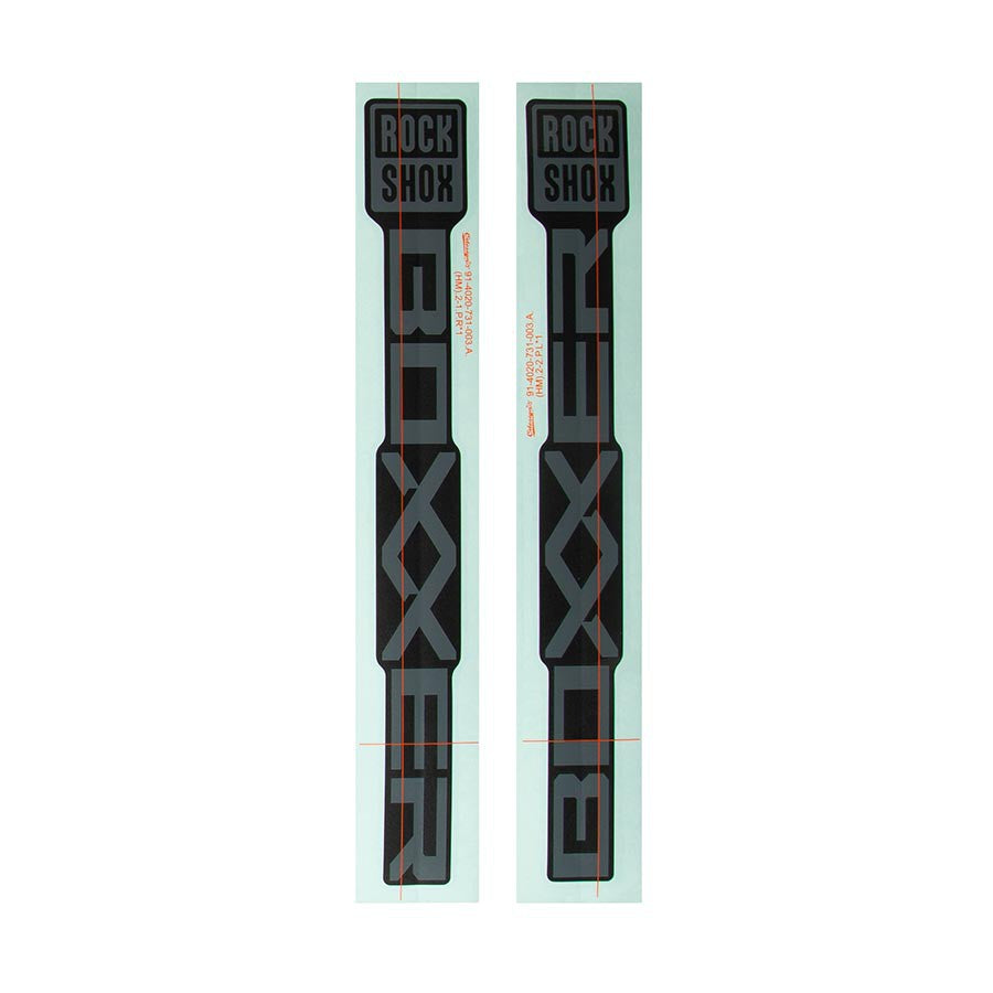 RockShox Boxxer Base D1 Decal Kit Fork Decals