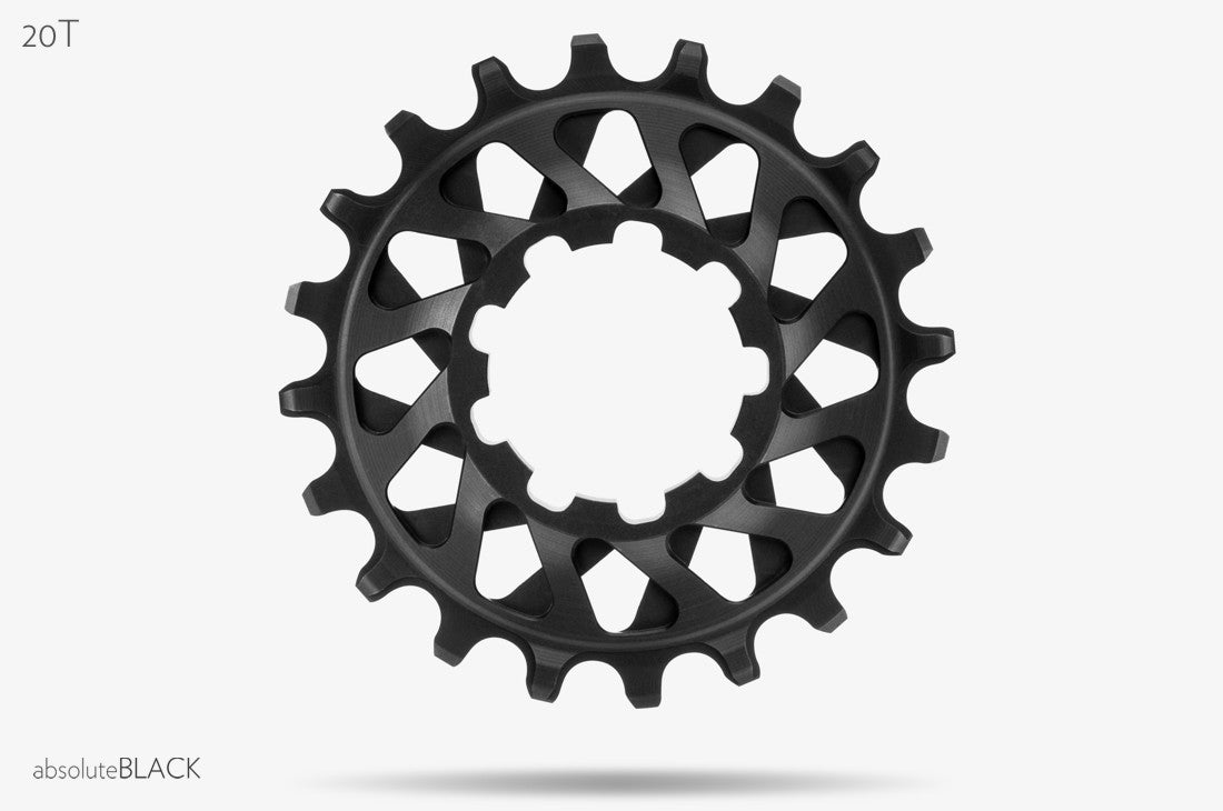 Absolute Black Chain single speed cogs