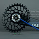 Absolute Black OVAL Sram Direct Mount SUPER BOOST flat chainring N/W