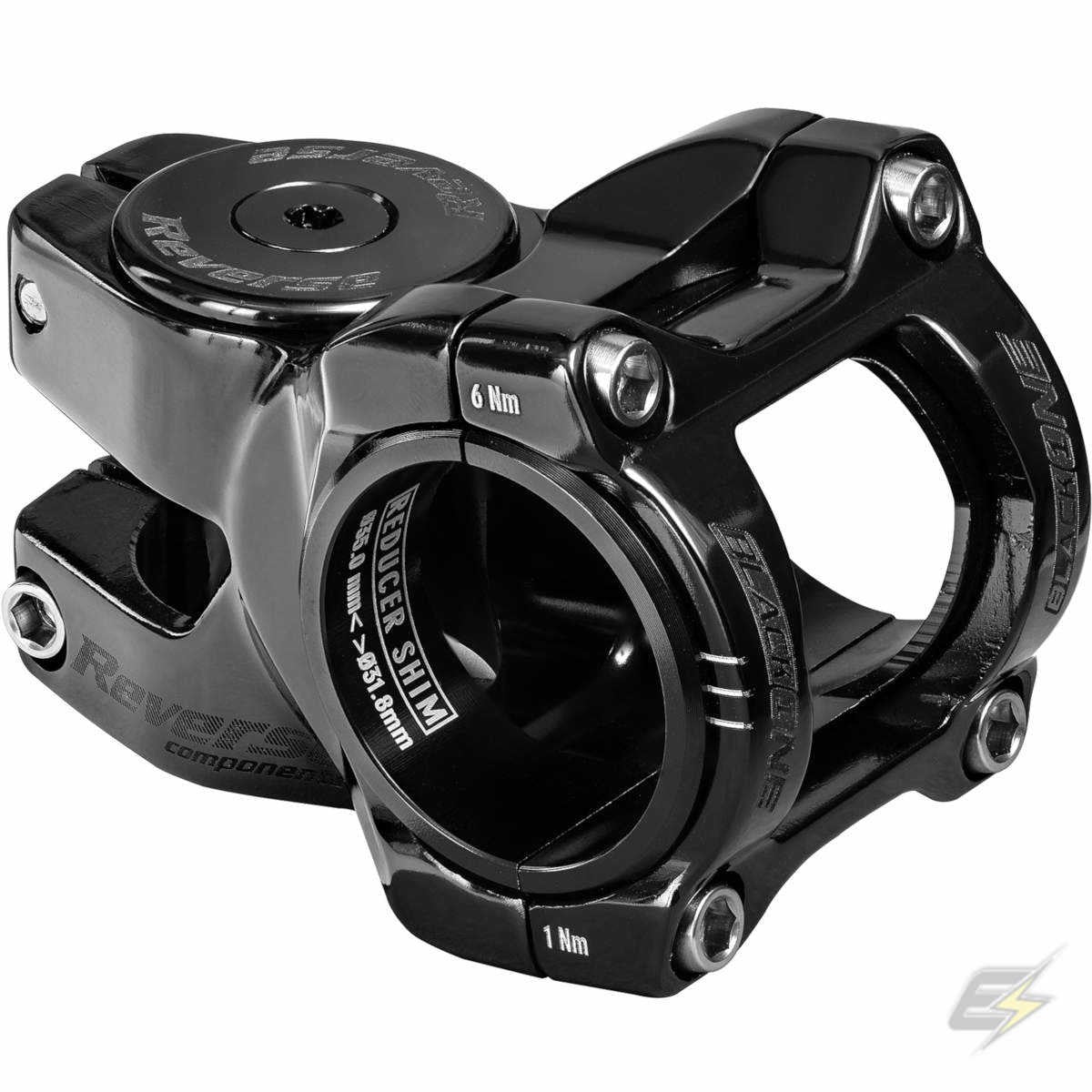 Stem Black-ONE Titanium D-2 & incl. Top Cap, Screw, Nut
