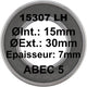 SGM Bearing - A5 Bearing | 15307 LH 15x30x7
