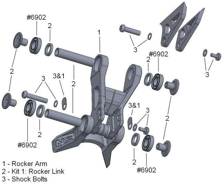 NS Soda Small Parts