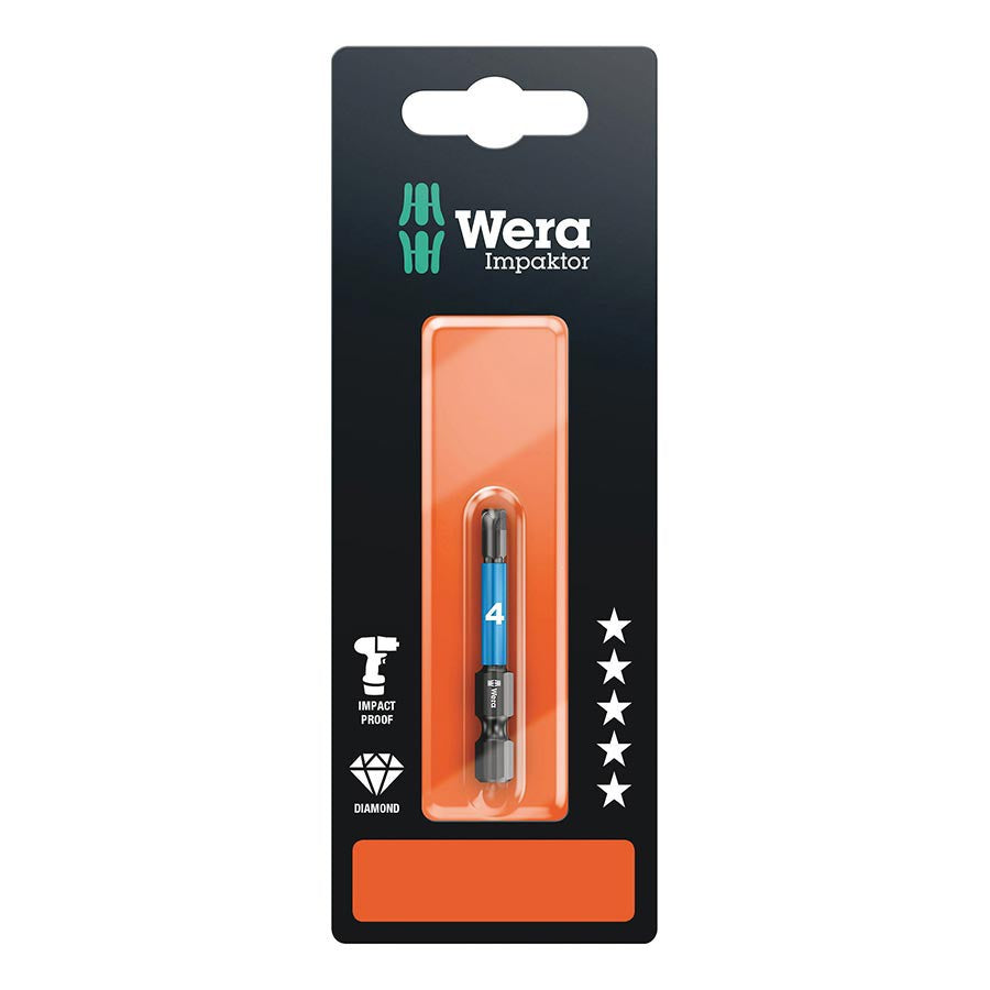 Wera 840/4 IMP DC Impaktor bits SB Sockets and Bits