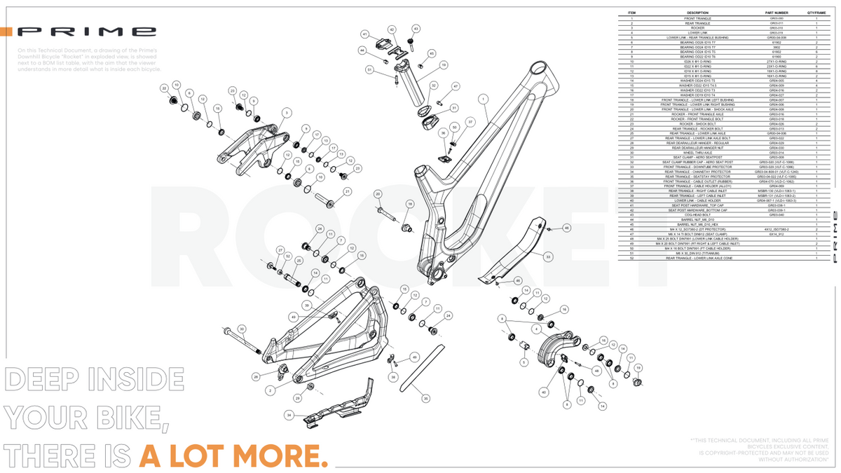 ROCKET replacement parts