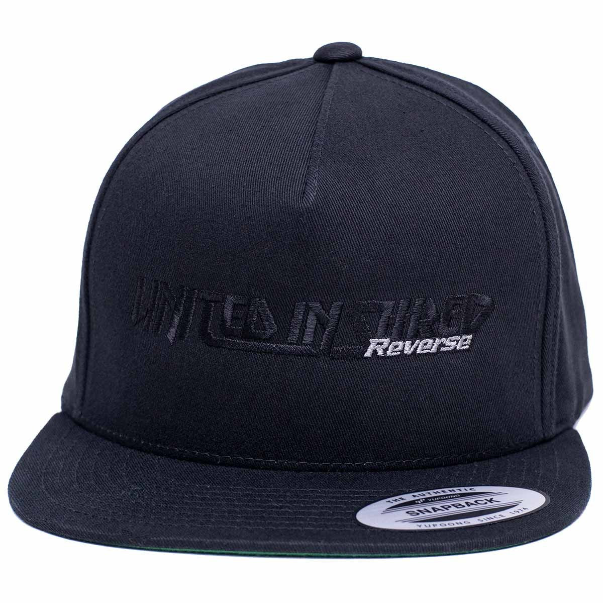 Snapback Cap United in Shred (Stick) black