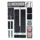 RockShox 35mm Decal Kit - MY18 Fork Decals