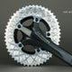 Absolute Black OVAL 110BCD 5 holes, 2X chainring (not for Sram)