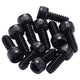 Reverse Components 10xPedal Pins US Size for Escape Pro+ Black ONE+Base Steel, Medium