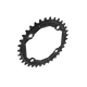 Title CR1 104 BCD Chainring Black HG12 back