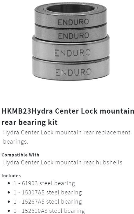 I9 Hydra mountain bearing kits