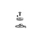 RockShox XC32 Comp Knob Kit Compression Damper Kits