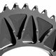 Absolute Black Oval Premium Campagnolo 4 Bolt 11/12sp Chainring