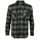 LR Mens Flannel Shirt Green