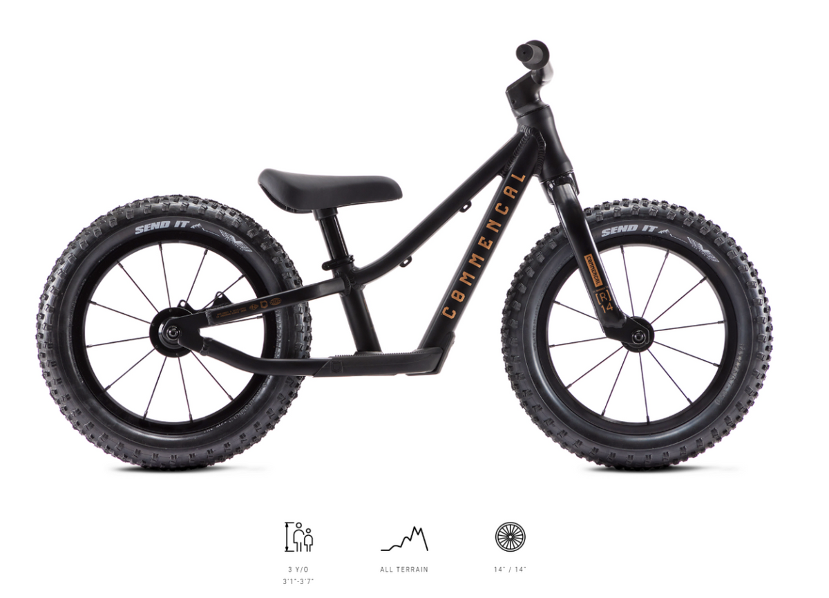 COMMENCAL RAMONES 14 PUSH BIKE BLACK 2027