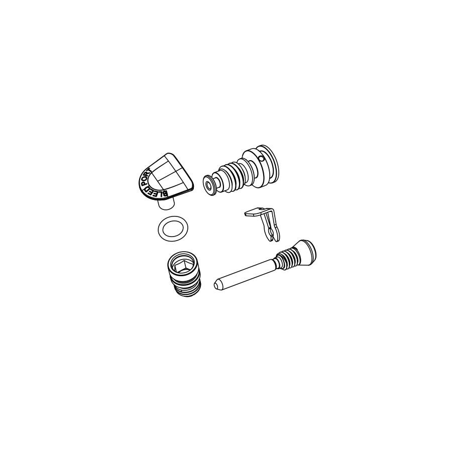 SRAM Level Ult Caliper Hardware Kit Disc Brake Parts and Accessories