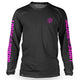 LR Mens Tech LS Jersey Sender Black Pink