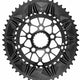 Absolute Black OVAL SpideRing Direct mount for CANNONDALE