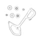 SRAM GX AXS, NX, SX Inner Cage Rear Derailleurs Parts