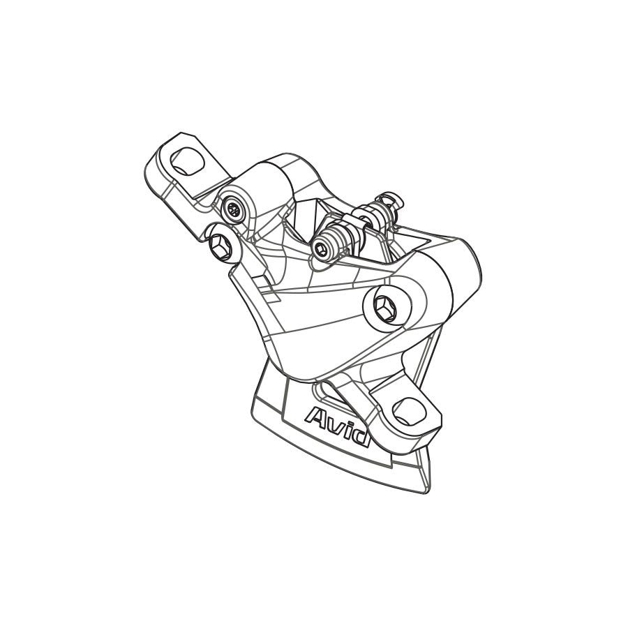 SRAM Level TL Caliper Assembly Disc Brake Parts and Accessories