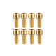 DM1 / DM2 Titanium Bolts (8 pack) - Gold