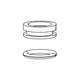 RockShox Monarch Plus IFP Reservoir Shock Reservoir Parts