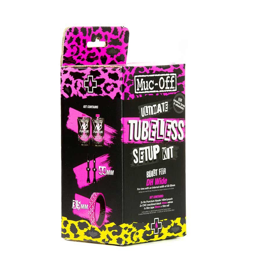 Muc-Off Ultimate Tubeless Setup Kit DH / Plus Tubeless Conversion Kits