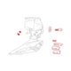 SRAM Force eTap AXS Front Derailleur Parts Kit Front Derailleur Parts