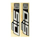 RockShox SID 35 D1 Decal Kit Fork Decals