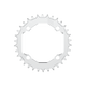 Title CR1 104 BCD Chainring Chrome front
