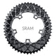 Absolute Black OVAL 110BCD 5 holes, 2x chainring for SRAM cranks